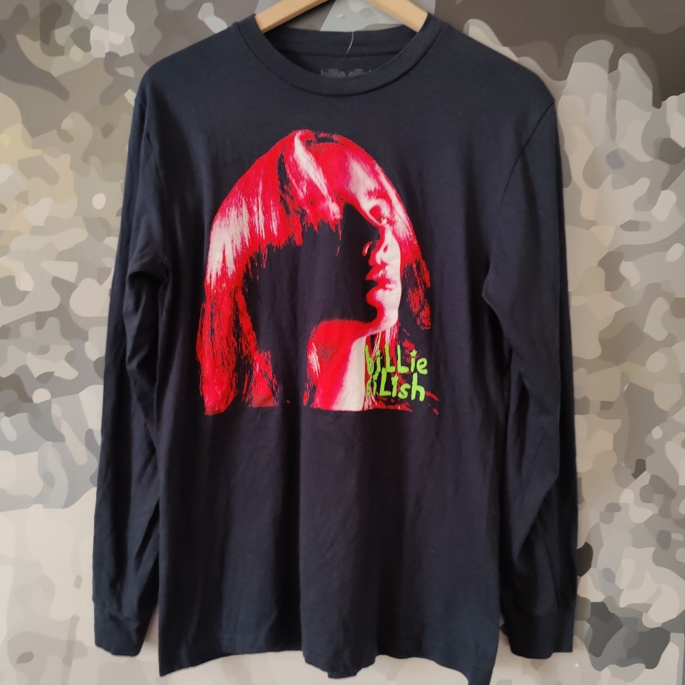 Billy Eilish 2021 Long Sleeve Concert Tee - M